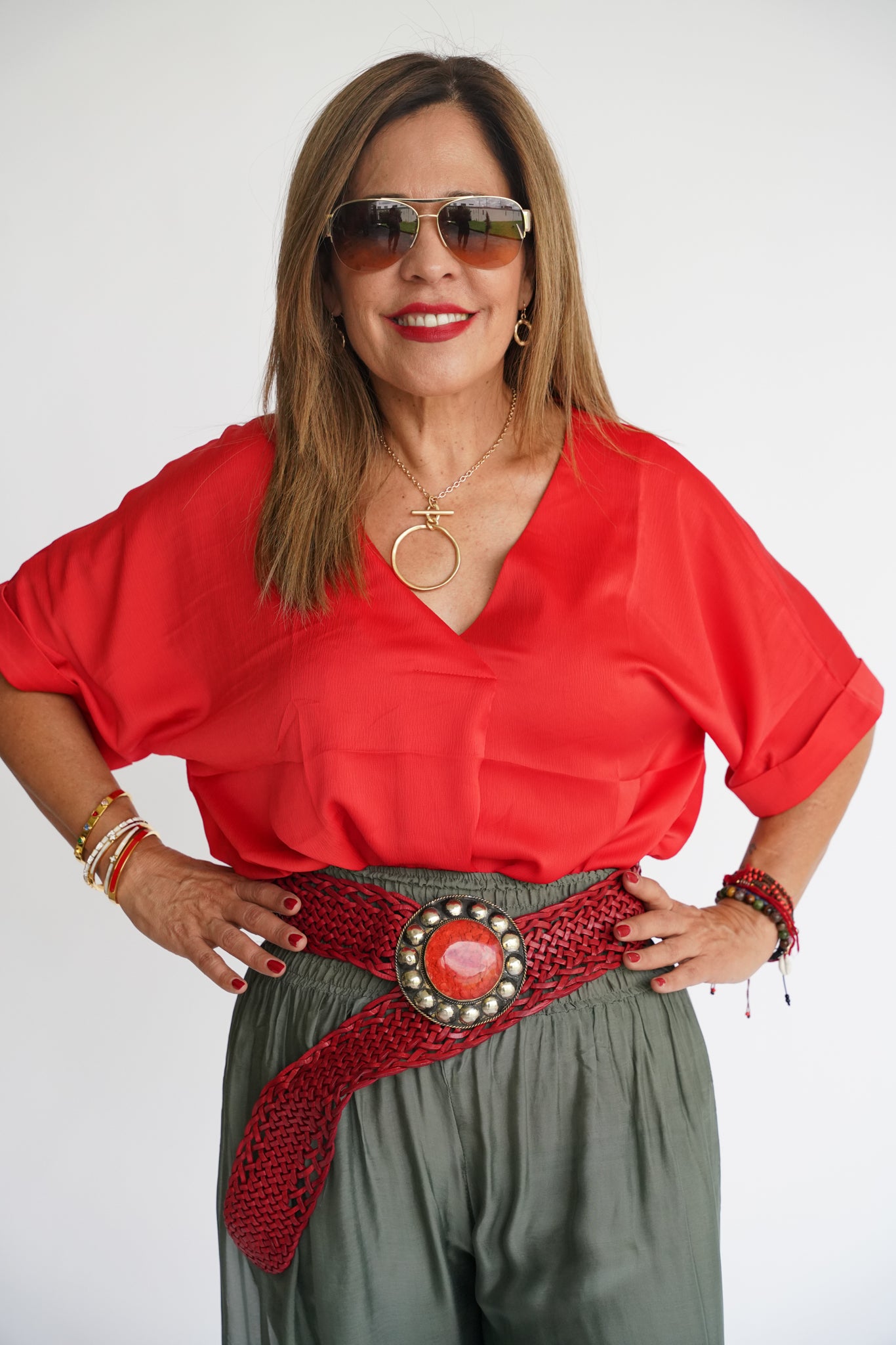 Blusa Roja